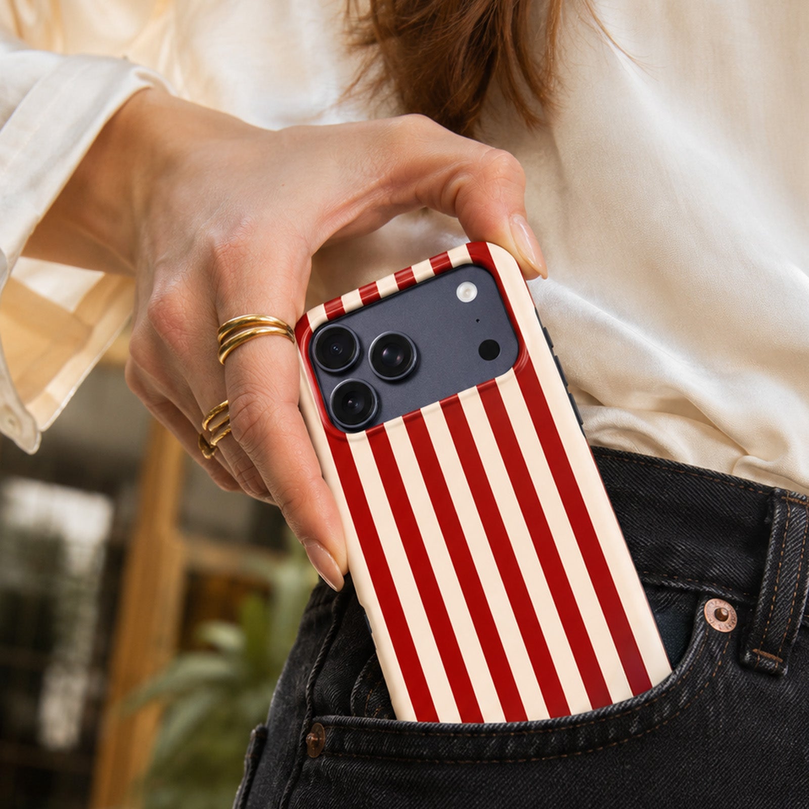 Cream Cola Stripe